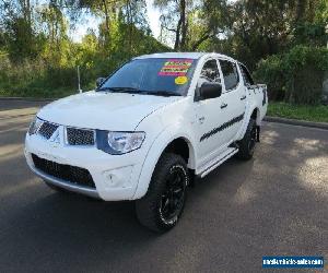 2012 Mitsubishi Triton MN MY12 GL-R White Automatic 4sp A 4D UTILITY