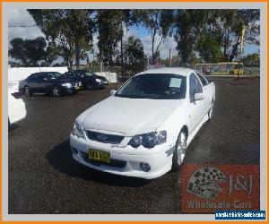 2003 Ford Falcon BA XLS (LPG) White Automatic 4sp A Utility