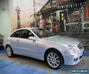 2006 Mercedes-Benz CLK350 C209 MY06 Elegance Zircon Silver Automatic 7sp A