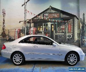 2006 Mercedes-Benz CLK350 C209 MY06 Elegance Zircon Silver Automatic 7sp A