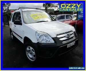 2005 Honda CR-V 2005 Upgrade (4x4) White Automatic 5sp A Wagon