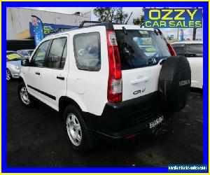 2005 Honda CR-V 2005 Upgrade (4x4) White Automatic 5sp A Wagon