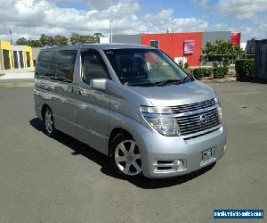 2004 Nissan Elgrand E51 Highway Star Silver Automatic 5sp A Wagon