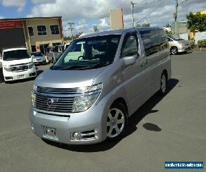 2004 Nissan Elgrand E51 Highway Star Silver Automatic 5sp A Wagon