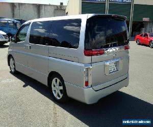 2004 Nissan Elgrand E51 Highway Star Silver Automatic 5sp A Wagon