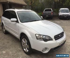 2004 Subaru Outback B4A MY04 R PREMIUM PACK White Automatic 5sp A Wagon