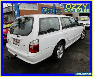 2001 Ford Falcon Auii Forte White Automatic 4sp A Wagon