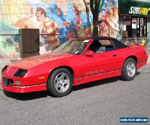 Chevrolet: Camaro Z28 IROC-Z