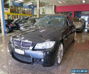 2007 BMW 325I E90 07 Upgrade Black Automatic 6sp A Sedan