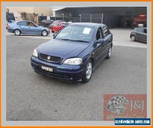 2001 Holden Astra TS CD Blue Automatic 4sp A Hatchback