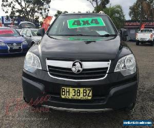 2010 Holden Captiva CG MY10 5 (4x4) Black Automatic 5sp A Wagon