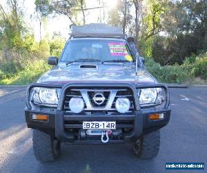 2004 Nissan Patrol GU III MY2003 ST Grey Manual 5sp M Wagon