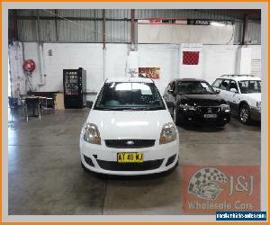 2007 Ford Fiesta WQ LX White Automatic 4sp A Hatchback