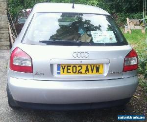 Silver Audi A3 TDI SE 2002 Diesel 3 Door Hatchback MOT 6 Speed