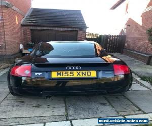 Audi TT Quattro with Cherished number plate Black