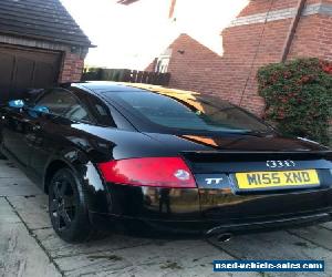 Audi TT Quattro with Cherished number plate Black