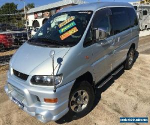 2002 Mitsubishi Delica CHAMONIX (SPACEGEAR) Platinum Silver Metallic Automatic for Sale