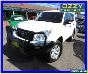 2013 Toyota Landcruiser Prado KDJ150R 11 Upgrade GX (4x4) White Automatic 5sp A