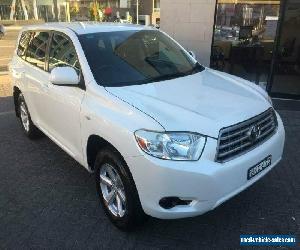 2009 Toyota Kluger GSU40R KX-R (FWD) 5 Seat White Automatic 5sp A Wagon