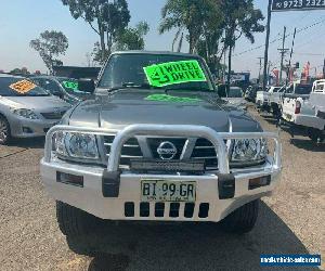 2003 Nissan Patrol GU III ST-L (4x4) Silver Automatic 5sp A Wagon