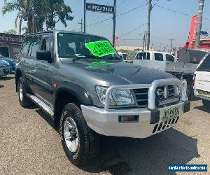 2003 Nissan Patrol GU III ST-L (4x4) Silver Automatic 5sp A Wagon