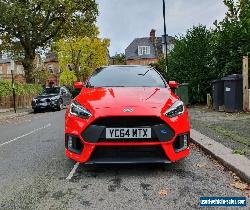 FORD FOCUS RS MK3 REPLICA  RACE RED AUTO LED LEATHER SEATS 19 ALLOYS HIGH SPEC for Sale