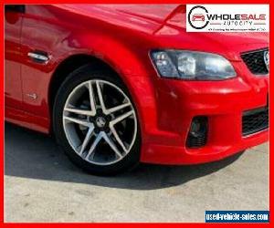 2011 Holden Commodore VE II SV6 Red Automatic 6sp A Sedan