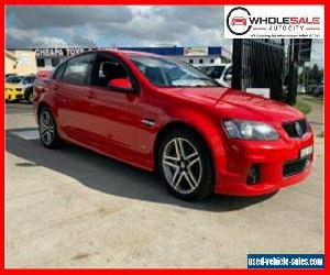 2011 Holden Commodore VE II SV6 Red Automatic 6sp A Sedan