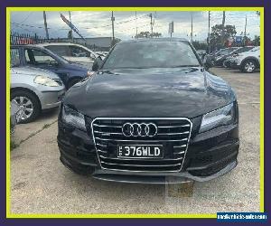 2011 Audi A7 4G Black Automatic A Hatchback