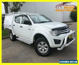 2011 Mitsubishi Triton MN MY11 GL-R Utility Double Cab 4dr Man 5sp 980kg 2.5DT