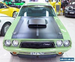 1973 Dodge Challenger Green Automatic A Coupe