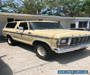 1979 Ford Bronco XLT Ranger