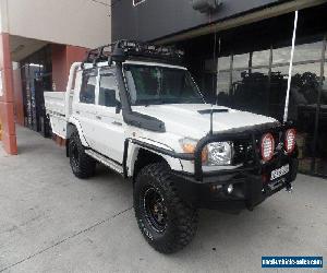 2012 Toyota Landcruiser VDJ79R MY13 Workmate Double Cab Manual 5sp M