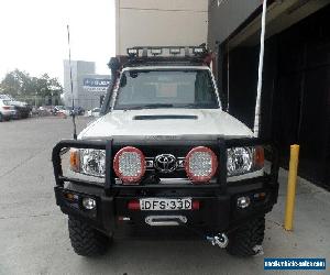 2012 Toyota Landcruiser VDJ79R MY13 Workmate Double Cab Manual 5sp M