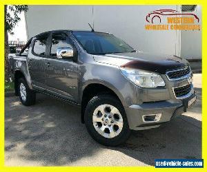 2012 Holden Colorado RG MY13 LTZ Utility Crew Cab 4dr Man 5sp 1146kg 2.8DT Grey