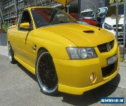 2006 Holden Commodore VZ MY06 SS Thunder Yellow Manual 6sp M Utility for Sale