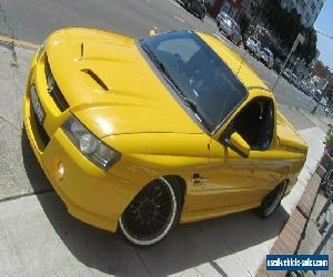 2006 Holden Commodore VZ MY06 SS Thunder Yellow Manual 6sp M Utility