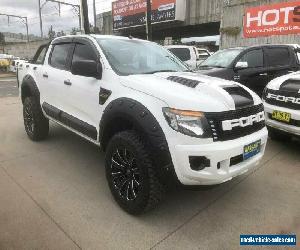 2013 Ford Ranger PX XL White Automatic A Utility