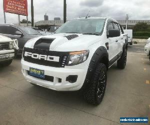 2013 Ford Ranger PX XL White Automatic A Utility