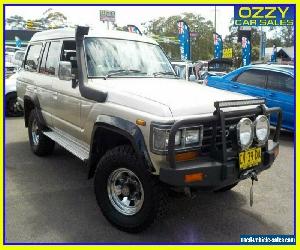 1990 Toyota Landcruiser FJ62RG GXL (4x4) Gold Automatic 4sp A Wagon