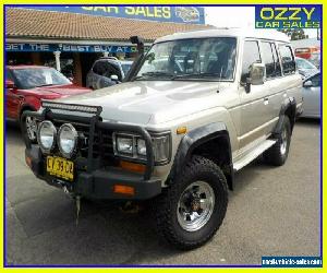 1990 Toyota Landcruiser FJ62RG GXL (4x4) Gold Automatic 4sp A Wagon