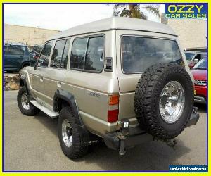 1990 Toyota Landcruiser FJ62RG GXL (4x4) Gold Automatic 4sp A Wagon