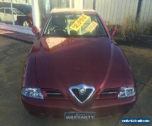 1999 Alfa Romeo 166 3.0 V6 Red Automatic 4sp A Sedan