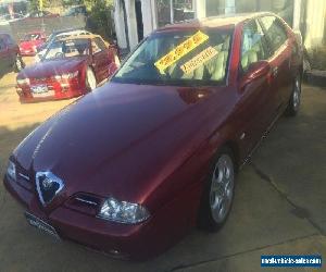 1999 Alfa Romeo 166 3.0 V6 Red Automatic 4sp A Sedan