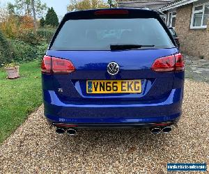 VOLKSWAGEN GOLF R TSI S-A ESTATE 2016 BLUE 27,000 MILES APR STAGE 1 VW WARRANTY