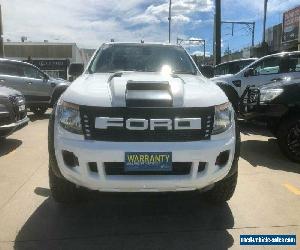 2014 Ford Ranger PX XL White Automatic A Cab Chassis