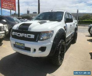 2014 Ford Ranger PX XL White Automatic A Cab Chassis