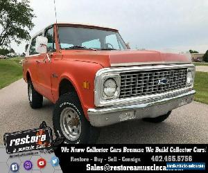 1972 Chevrolet Blazer K5 Cheyenne, Orange, 350ci, 4 Speed, Wyoming Truck for Sale