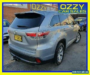 2015 Toyota Kluger GSU55R GXL (4x4) Silver Automatic 6sp A Wagon