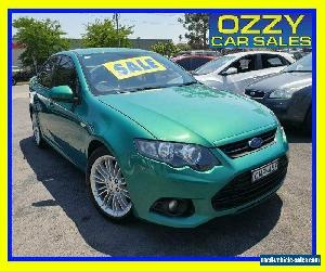 2012 Ford Falcon FG MK2 XR6 Green Automatic 6sp A Sedan